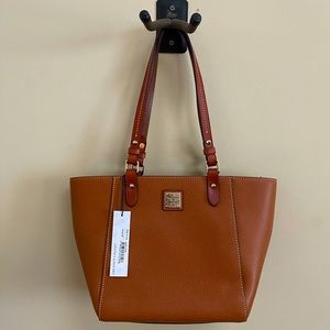 Dooney & Bourke Janie Tote - Pebble Leather - Caramel - $258 AUTHENTIC ✨